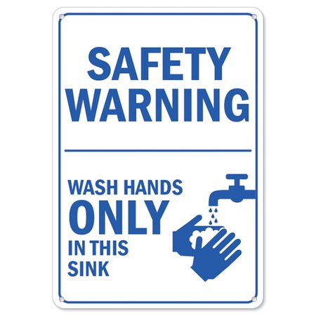 SIGNMISSION OSHA Notice Sign, Safety Warning, 14in X 10in Rigid Plastic, 10" W, 14" L, Safety Warning OS-NS-P-1014-25579